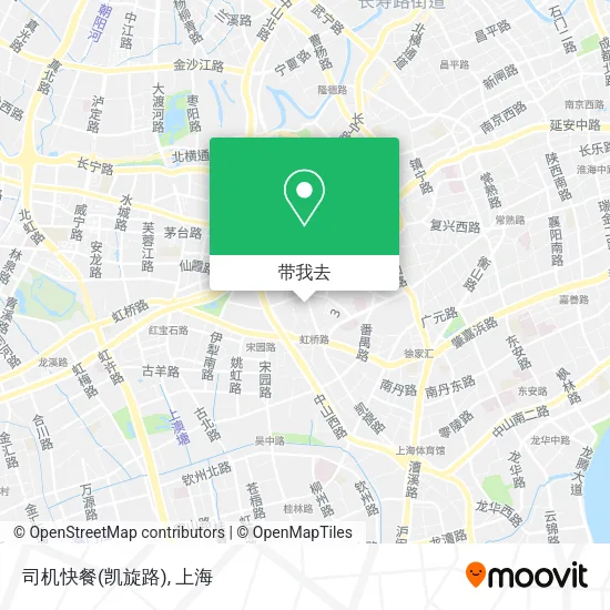 司机快餐(凯旋路)地图