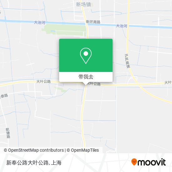 新奉公路大叶公路地图