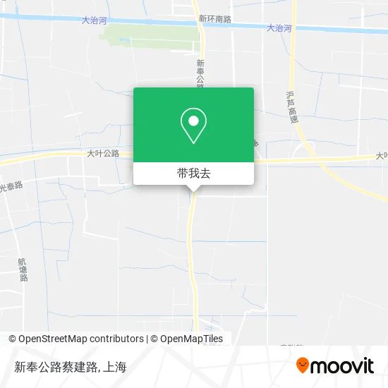 新奉公路蔡建路地图