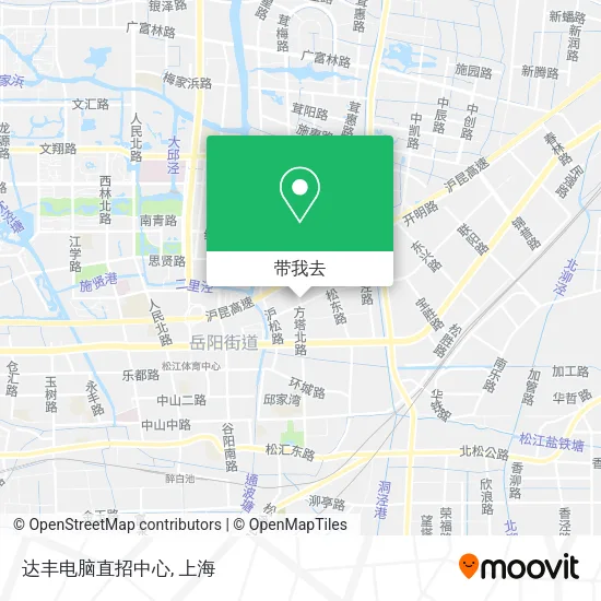 达丰电脑直招中心地图