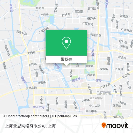 上海业思网络有限公司地图