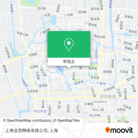 上海业思网络有限公司地图