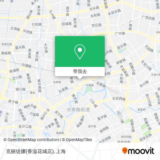 克丽缇娜(香溢花城店)地图