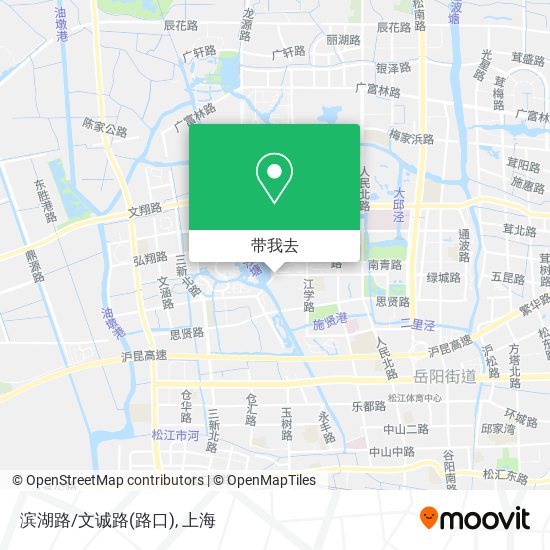 滨湖路/文诚路(路口)地图