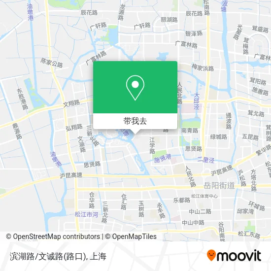 滨湖路/文诚路(路口)地图