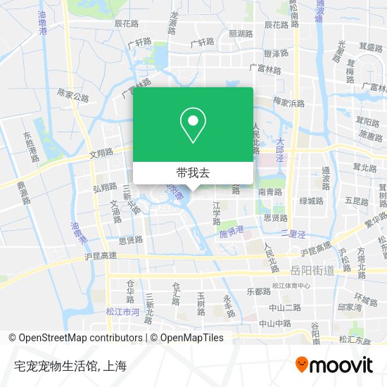 宅宠宠物生活馆地图