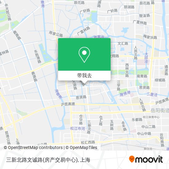 三新北路文诚路(房产交易中心)地图
