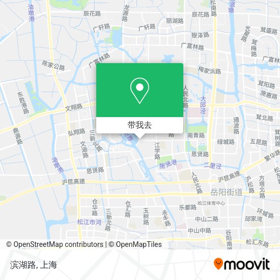 滨湖路地图