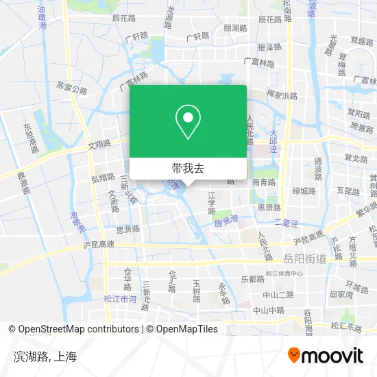 滨湖路地图