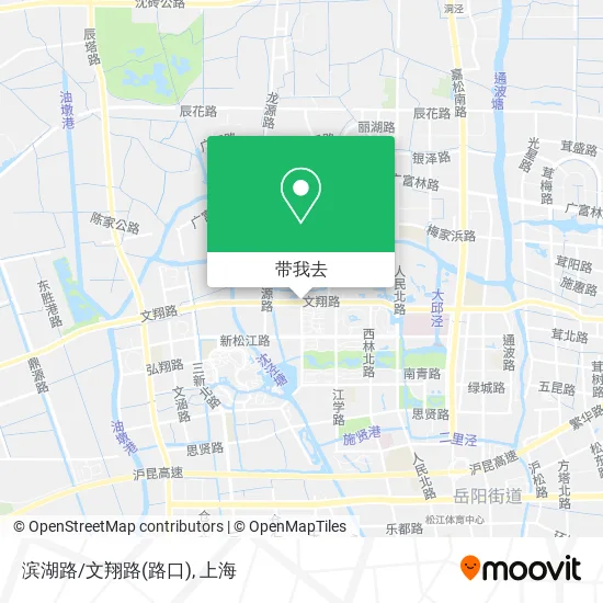 滨湖路/文翔路(路口)地图
