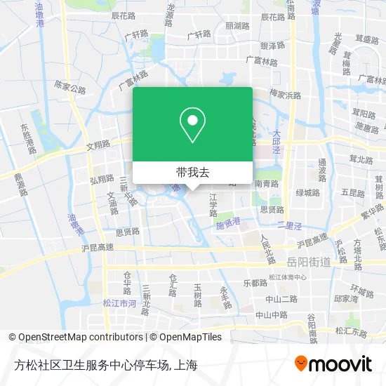 方松社区卫生服务中心停车场地图