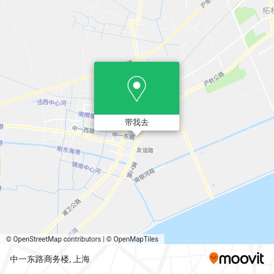 中一东路商务楼地图
