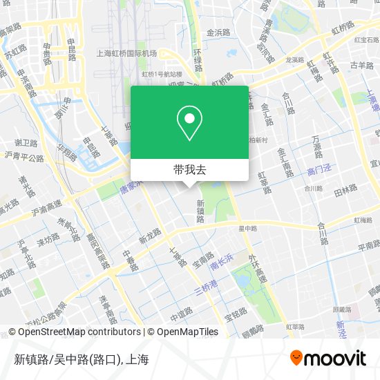 新镇路/吴中路(路口)地图