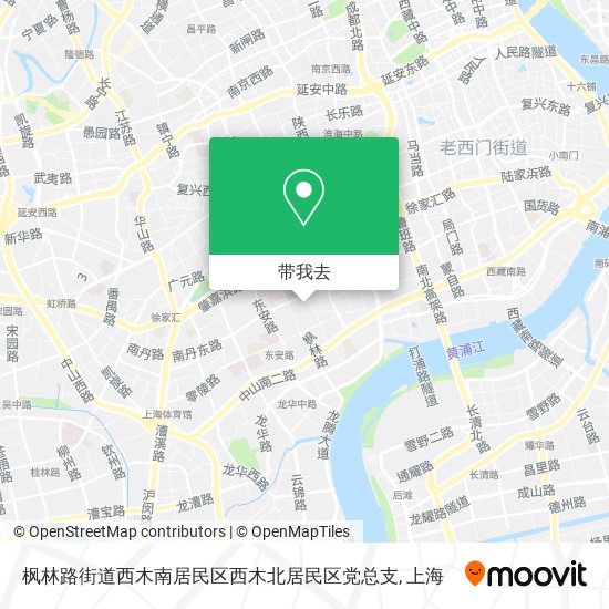 枫林路街道西木南居民区西木北居民区党总支地图