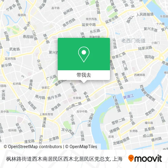 枫林路街道西木南居民区西木北居民区党总支地图