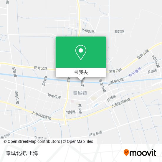 奉城北街地图
