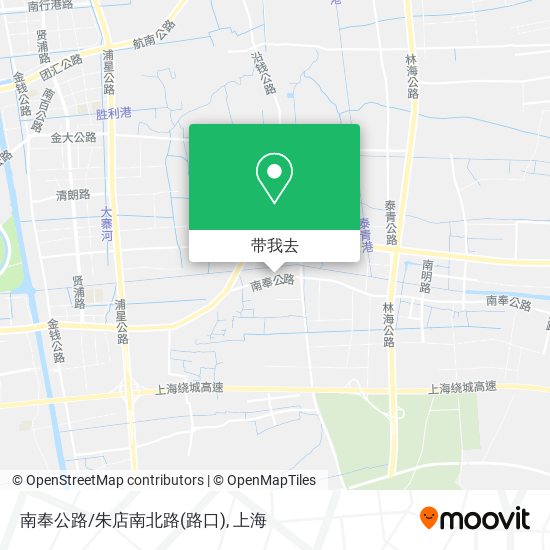 南奉公路/朱店南北路(路口)地图