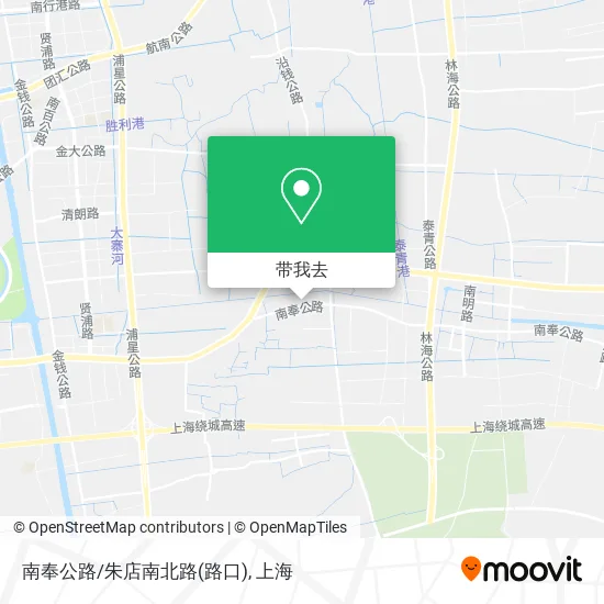 南奉公路/朱店南北路(路口)地图