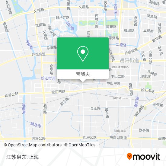 江苏启东地图