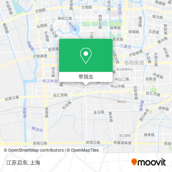 江苏启东地图