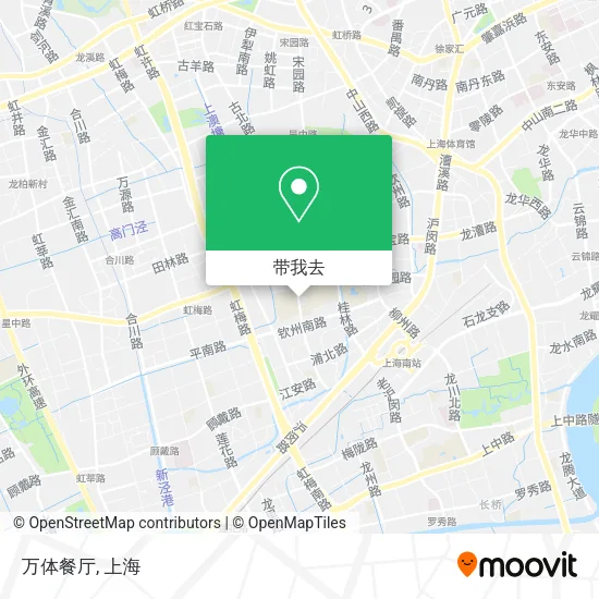 万体餐厅地图
