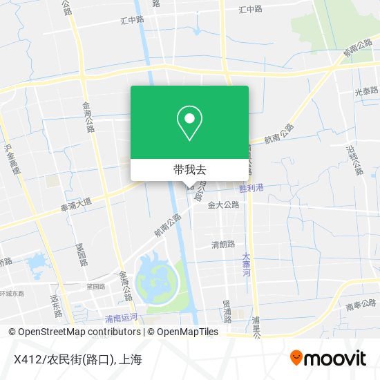 X412/农民街(路口)地图