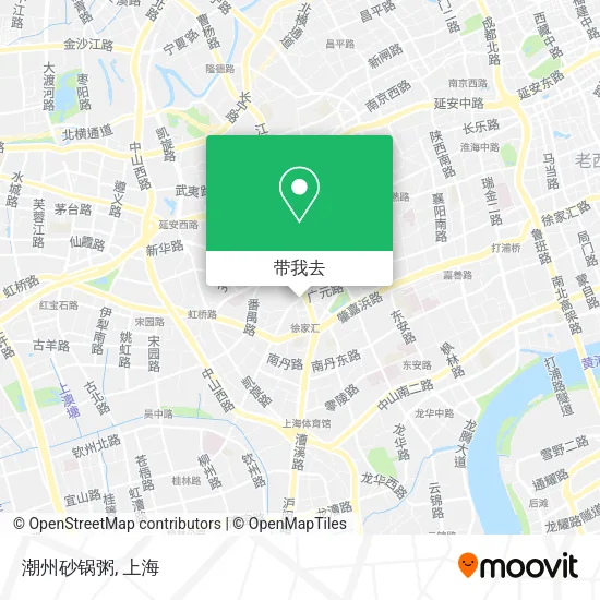潮州砂锅粥地图