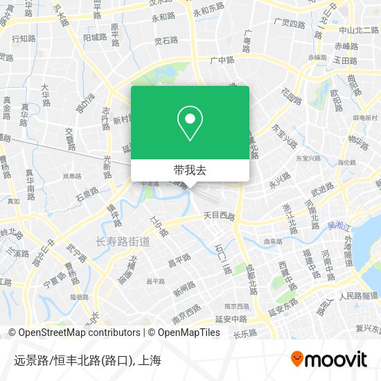 远景路/恒丰北路(路口)地图