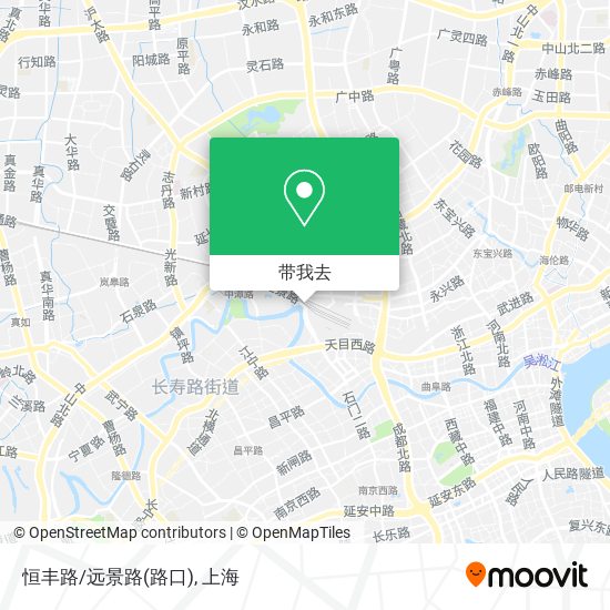 恒丰路/远景路(路口)地图