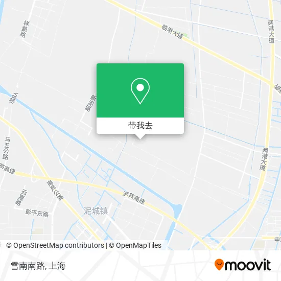 雪南南路地图