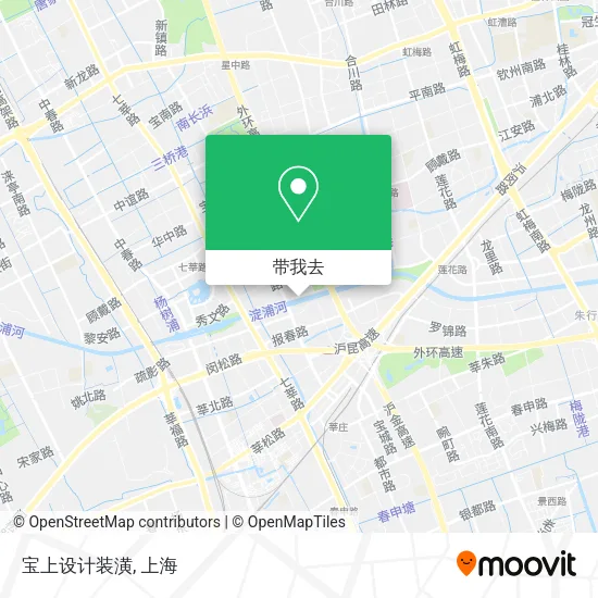 宝上设计装潢地图