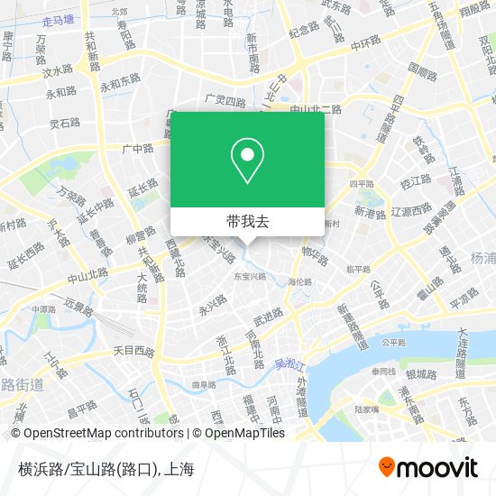横浜路/宝山路(路口)地图