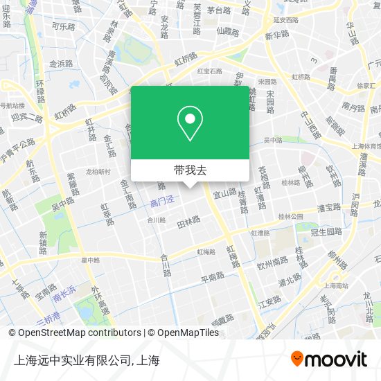 上海远中实业有限公司地图