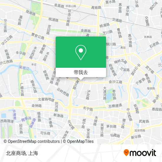 北座商场地图