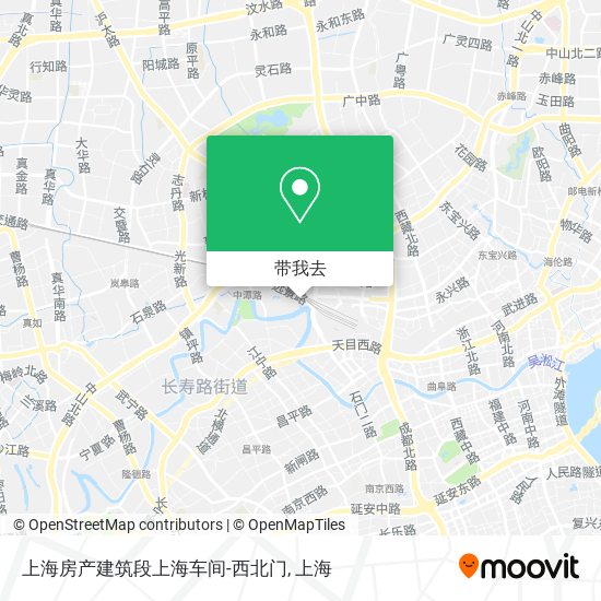 上海房产建筑段上海车间-西北门地图