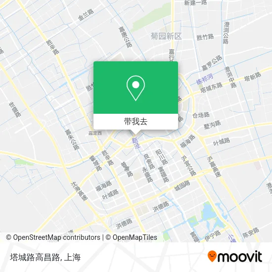 塔城路高昌路地图