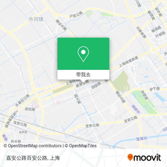 嘉安公路百安公路地图