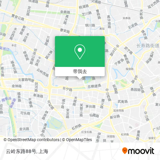 云岭东路88号地图