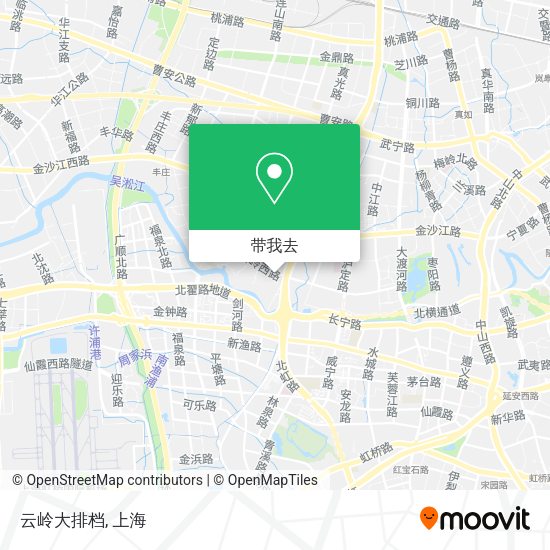 云岭大排档地图