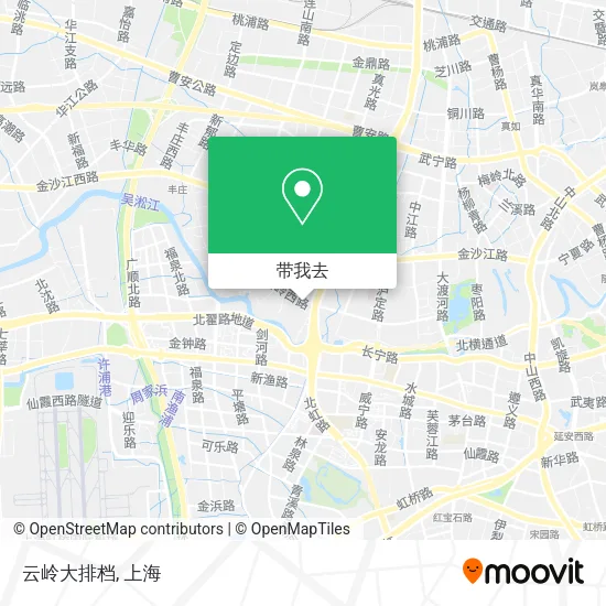 云岭大排档地图