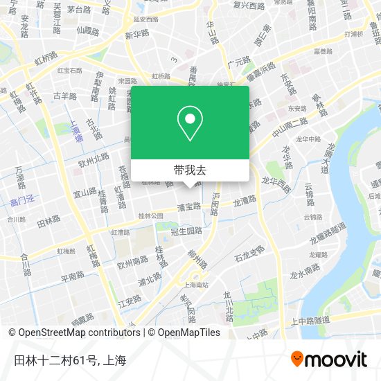 田林十二村61号地图