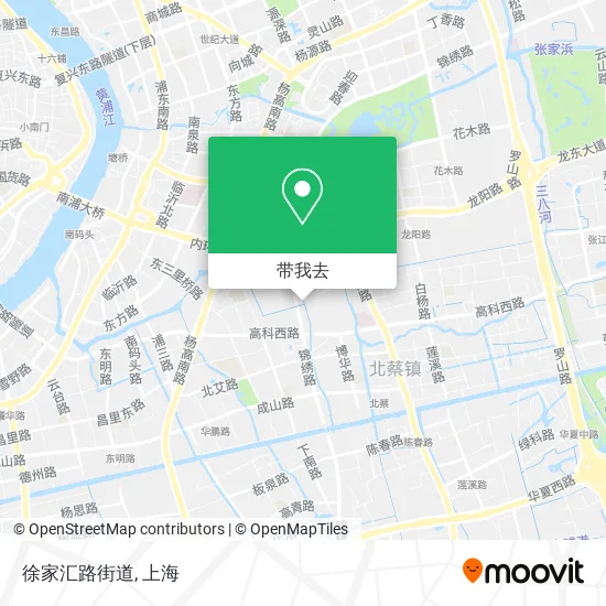 徐家汇路街道地图