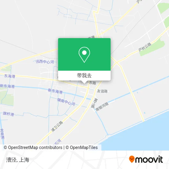 漕泾地图
