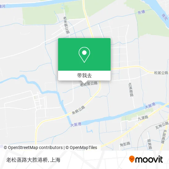 老松蒸路大胜港桥地图