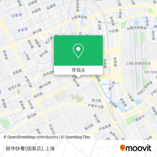 丽华快餐(国展店)地图