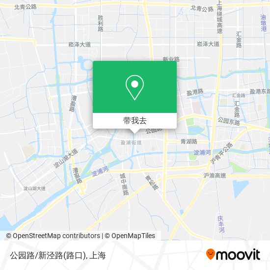 公园路/新泾路(路口)地图