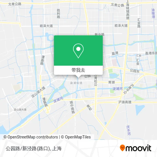 公园路/新泾路(路口)地图