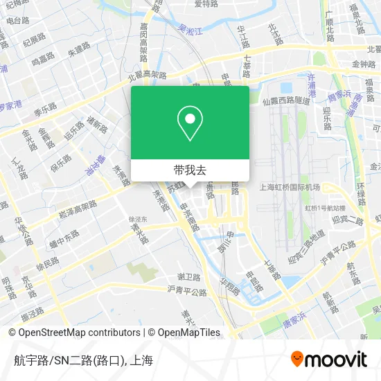 航宇路/SN二路(路口)地图