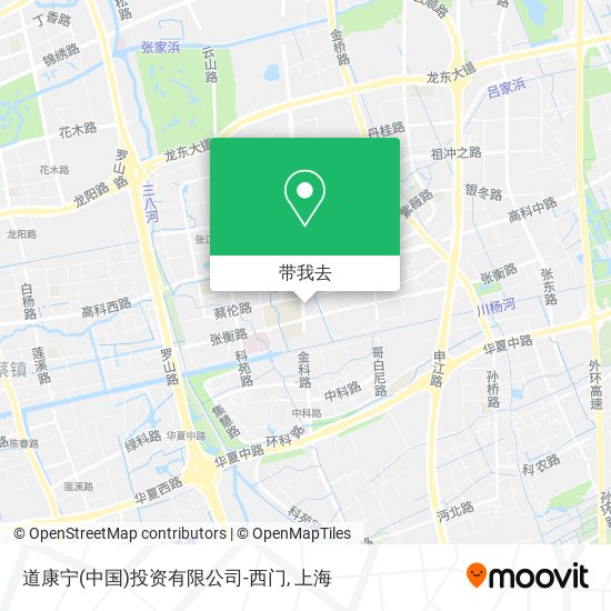 道康宁(中国)投资有限公司-西门地图
