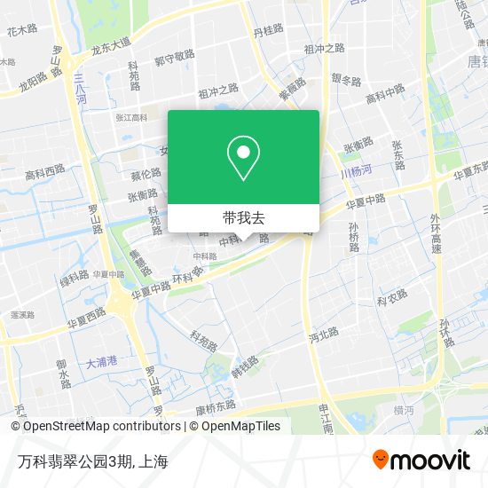 万科翡翠公园3期地图